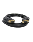 Cabo Vga Macho + Vga Macho 10m Preto 30awg