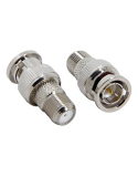 Conector Adaptador Bnc Macho F Femea Cameras Cftv