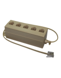 Adaptador Rj11 Para 5 Saídas Rj11 Telefônico Divisor