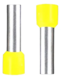 Terminal Tubular Ilhós Isolado Longo 25mm2 X 25mm 10 Peças