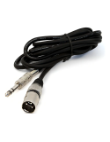 Cabo Microfone  X30 P10 Mono XLR Macho 5 Metros
