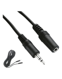 Cabo De Audio Extensor Extensão P2 X J2 1m P/ Fone Ouvido