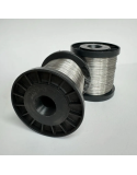 Bobina Fio Aço Inox para Cerca Elétrica - 0,60mm 300 Metros