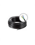 Cabo PP 3x0,50mm² Rolo 100 Metros 3 Vias